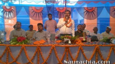 जाबाज ऑफिसर के के भारती का भव्य विदाई समारोह में उमड़े लोग, आंखें  हुई नम -Naugachia News