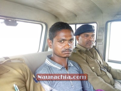 कल रामधुन के दौरान महिला को लगी थी गोली मामले में एक युवक धराया -Naugachia News