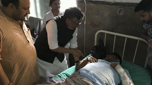भाजपा जिलाध्यक्ष समेत 3 रोड एक्सीडेंट में घायल, पीएमसीएच में भर्ती