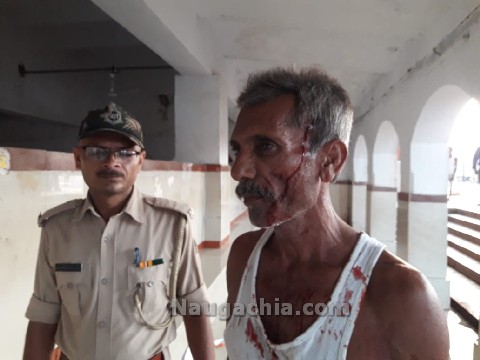 कटिहार बरौनी रेलखंड के नारायणपुर रेलवे स्टेशन के गेटमैन की सुझबुझ से बड़ा टला हादसा फिर जमकर मारपीट  -Naugachia News