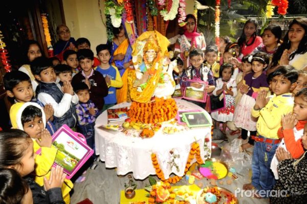 नवगछिया : माता सरस्वती के मंदिर में माता की प्रतिमा स्थापित.. भव्य मेले का भी आयोजन -Naugachia News