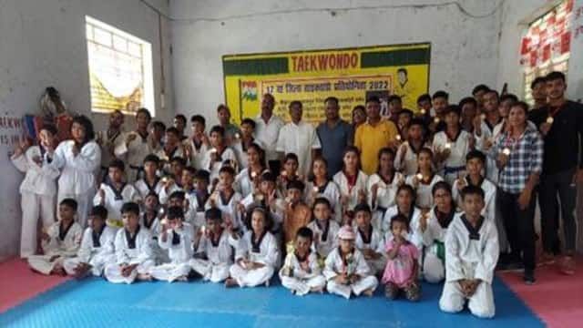 नवगछिया: भागलपुर जिला 17 वां जिला ताइक्वांडो प्रतियोगिता 2022 का आयोजन