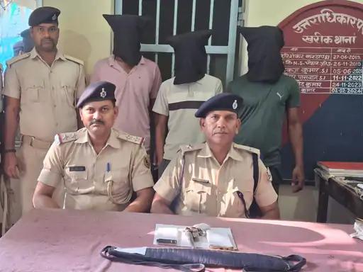 नवगछिया पुलिस की बड़ी कार्रवाई, देशी कट्टा, 13 जिंदा कारतूस और खोखा बरामद